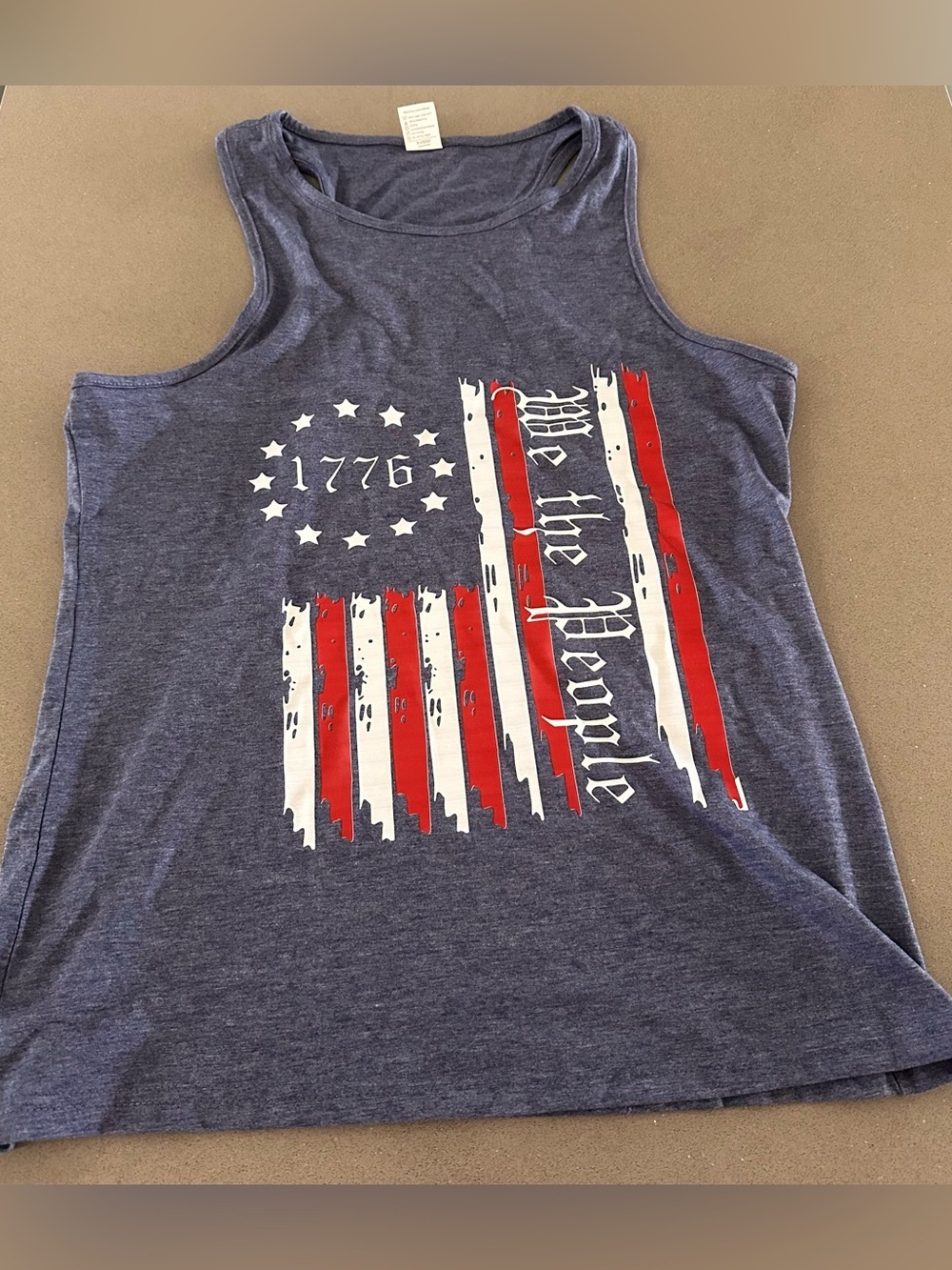 We The People 1776 Patriotic Tank Top – Size M